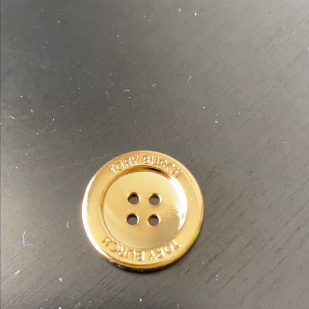 Tory Burch Small Gold Hardware Button